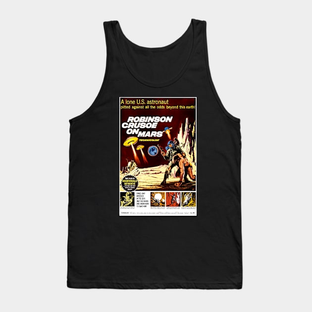 Robinson Crusoe on Mars (1964) Tank Top by Scum & Villainy